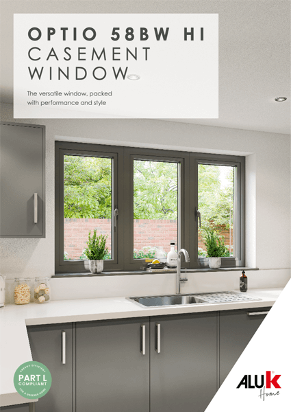 Optio 58BW HI casement window