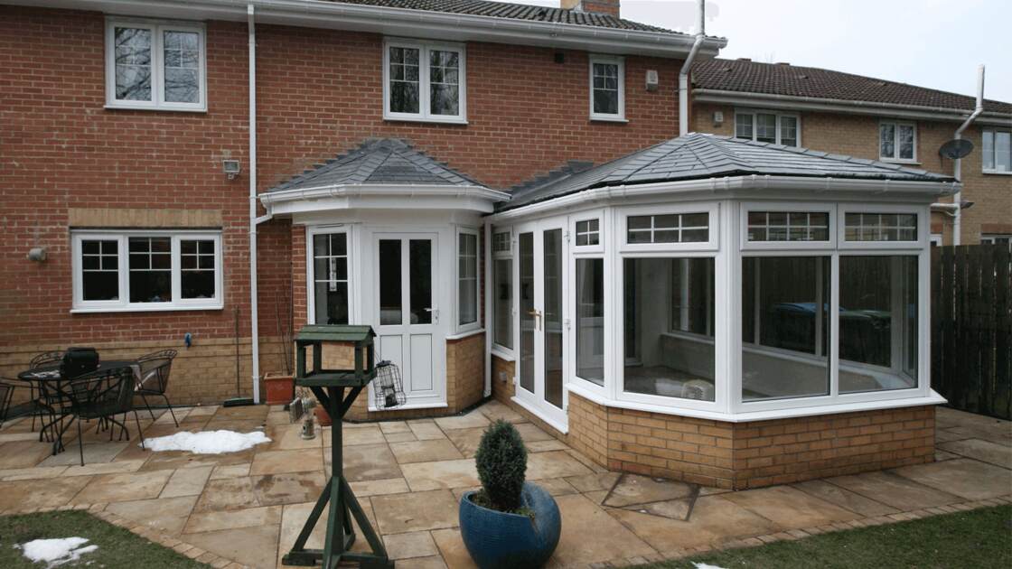 tiled roof conservatory house banner