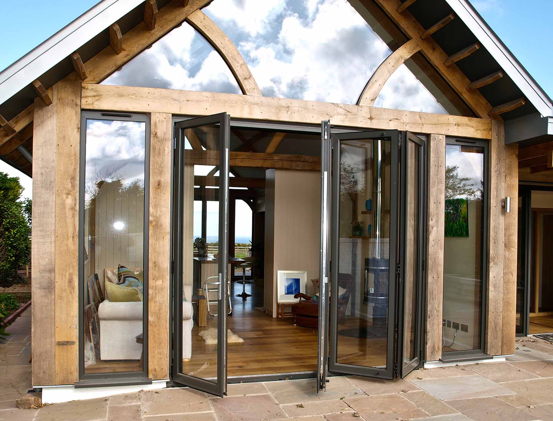 black bifolds