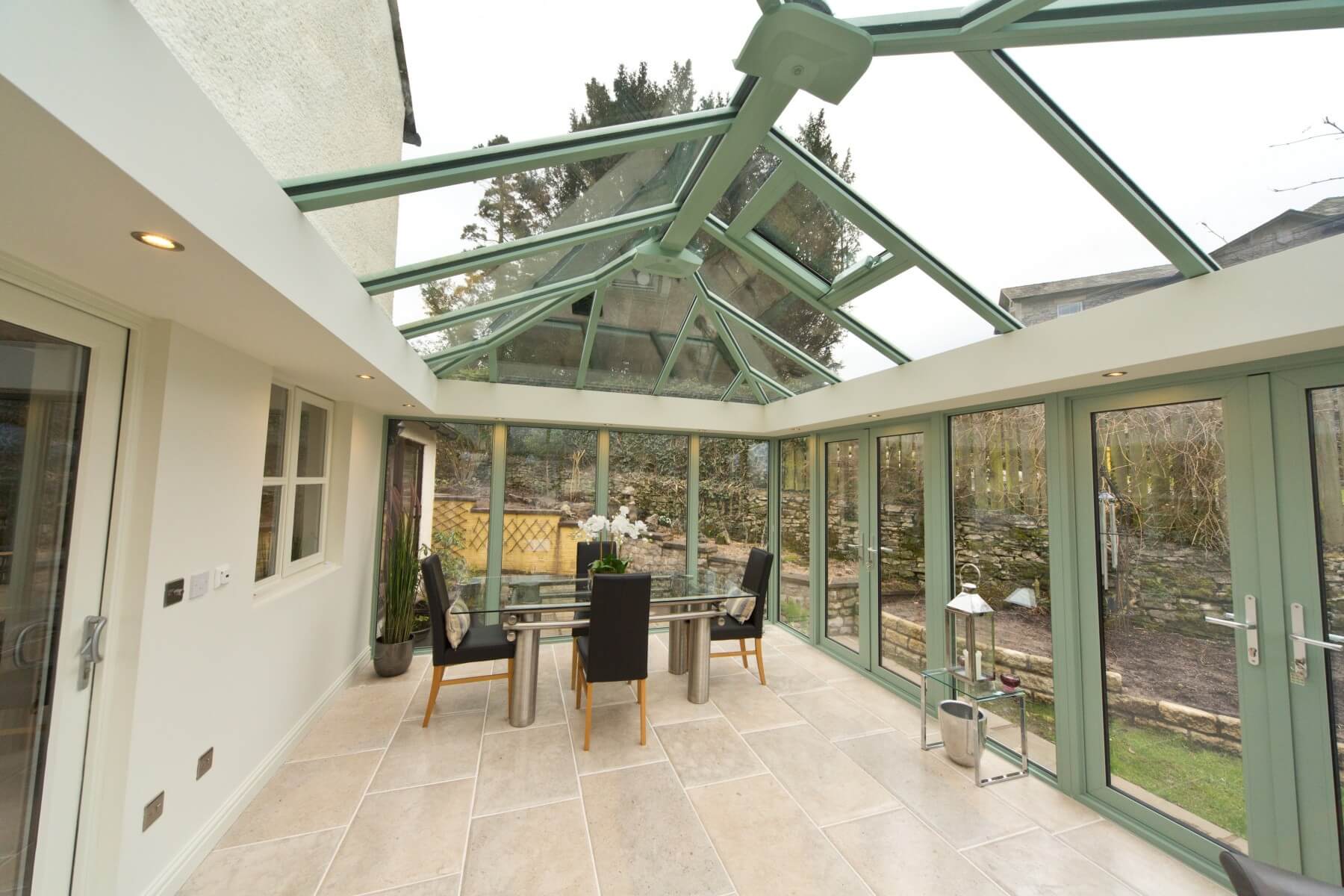 glass roof