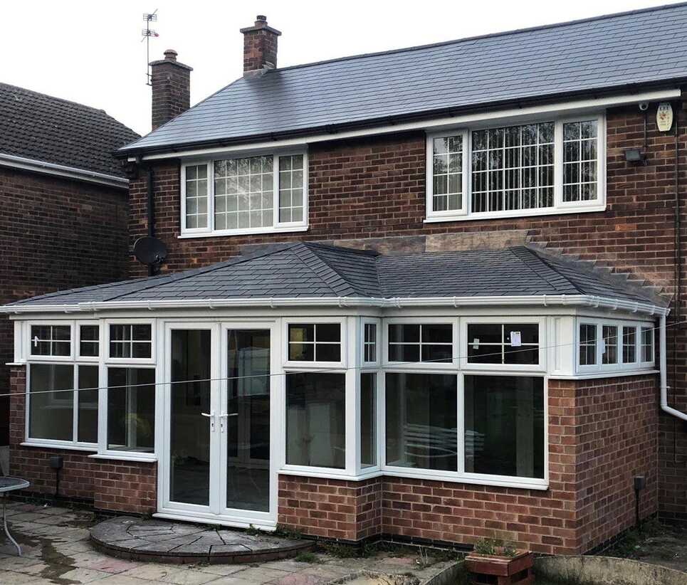 tiled roof conservatory