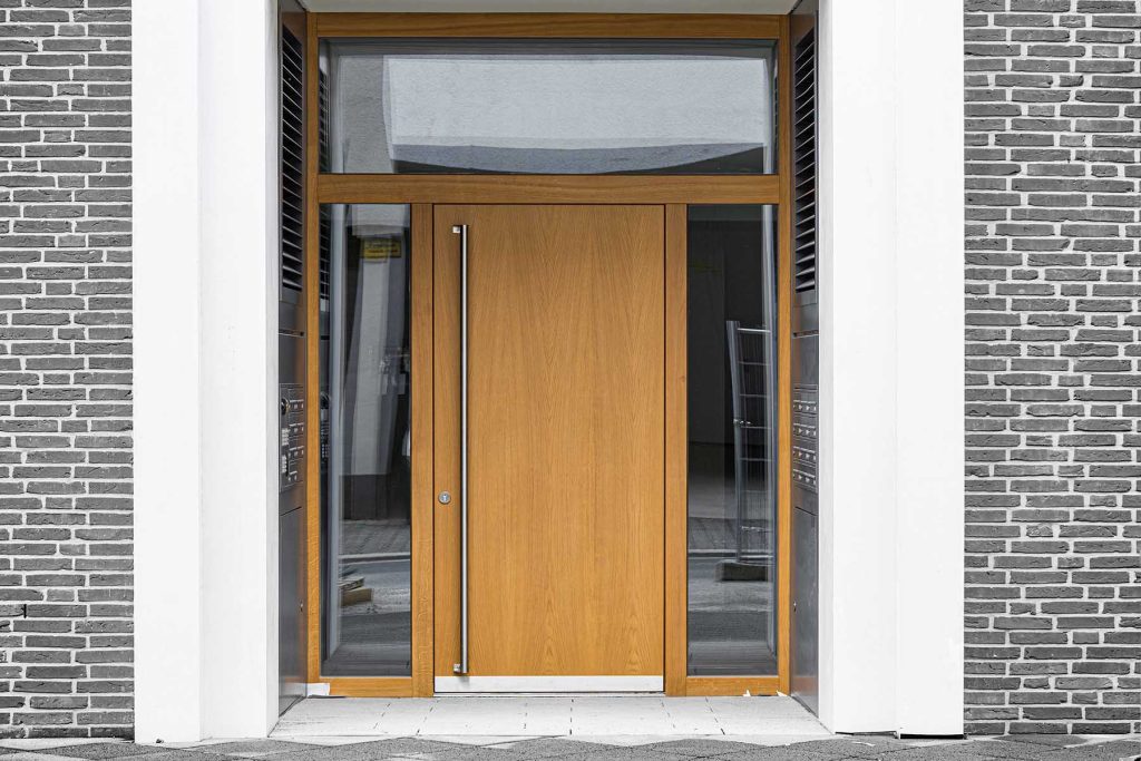 Timber entrance door